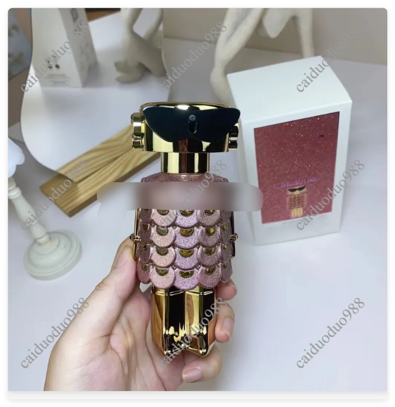 Robot Style Women Perfume 80ml Fame Blooming Pink Eau De Parfum 2.7 FL OZ FAME phantom Lady Spray Parfum Deodorant01