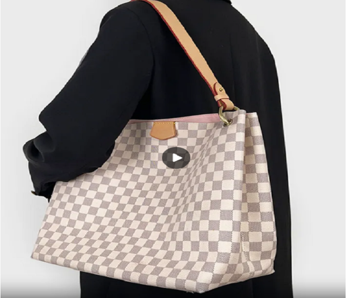 Classic style tote bag GRACEFUL Large capacity shopping bags for women fashion shoulder crossbody packages clutch handbag luxury brand DESIGNERS Tot