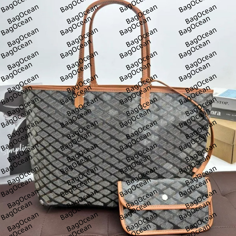 designer bag 2pcs Set luxury designer the tote crossbody Women Handbag Shoulder Bags Composite Lady Clutch Tote shopping Female Coin Purse Wallet pu