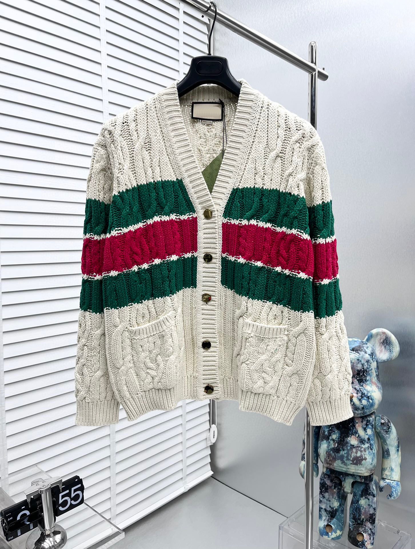 Men&#039;s Plus Size Hoodies & Sweatshirts jacquard letter knitted sweater in autumn - winter acquard knitting machine e Custom jnlarged detail crew