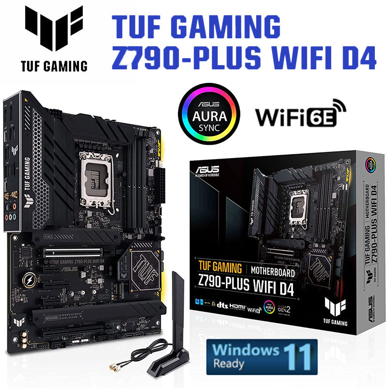 Asus Z790-PLUS WIFI DDR4 Motherboard lga 1700 ASUS TUF Gaming Z790-Plus WiFi Intel Z790 Mainboard PCIe 5.0 Intel 12th 13th Gen