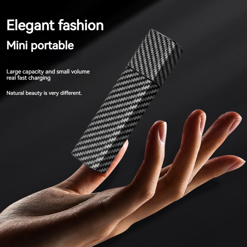 20000mAh power bank Elegant and fashionable mini portable Can be taken on the plane Modular magnetic plug is suitable for all smartphones