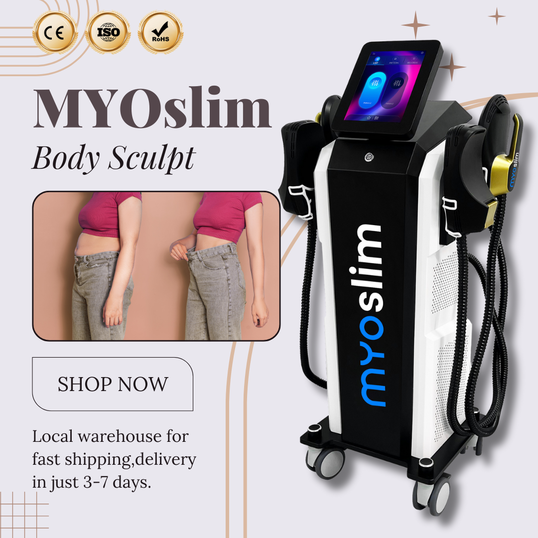 Myoslim EMS RF 6500W Electrical Muscle Stimulation Body Shaping Equipment for Fat Reduction and Firming Performance