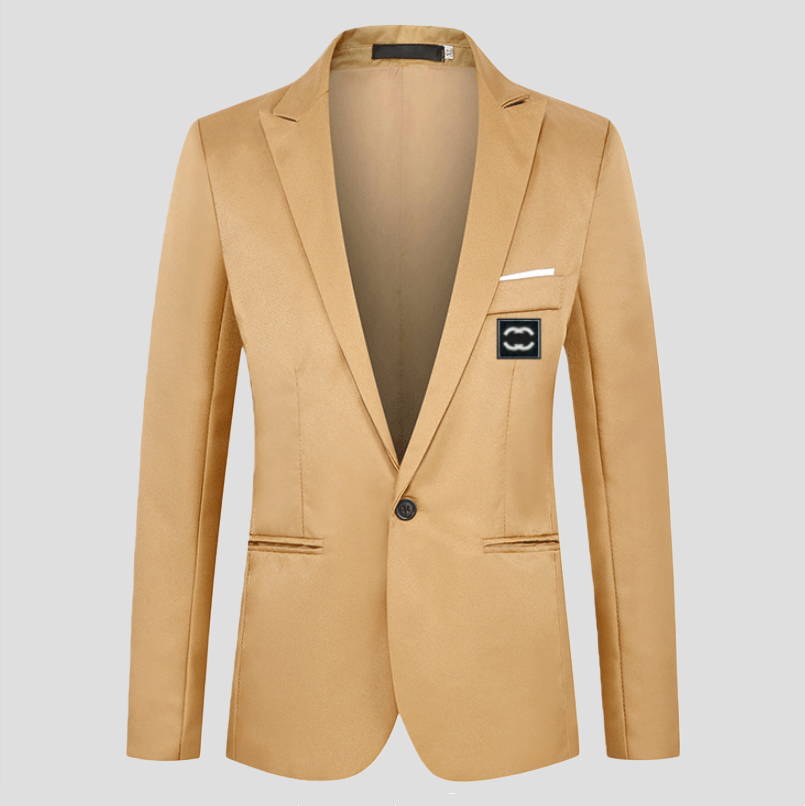 2025 New Hotsale Mens Suits Business Luxury Designer For Men Elegant Blazers Jacket Letter Brand Logo Business Formal Blazer Outerwear Coats Asian S