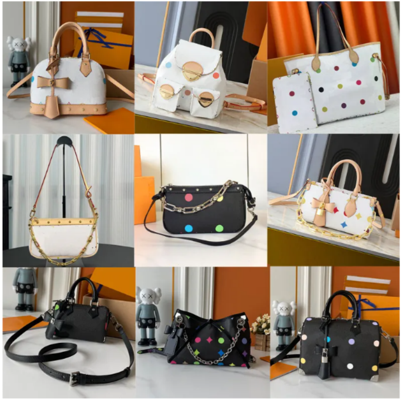 New chain bag Murakami Takashi Designer Pochetes women handbag tote high quality Shoulder underarm bags Clutch wallet Hobo purses ladies Satchels ha