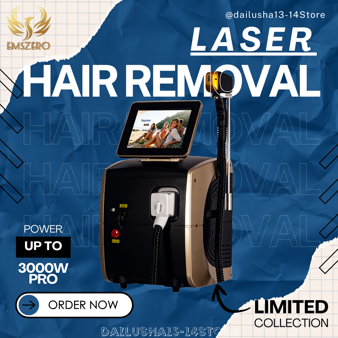 High Power 755 808 1064nm Diode Laser Hair Removal Machine for Fast Painless Permanent Results Professional Skin Care Device