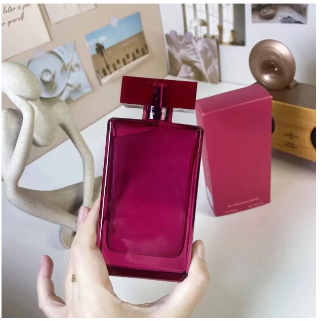 Brand For Her Eau de Parfum Intense Narciso Fragrance Musc Noir 100ml 3.4 FL.OZ Spray Long Lasting Smell EDP Sweet Floral Scents Perfumes Women Colo