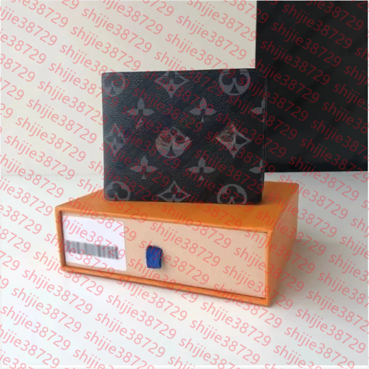 Fashion designer wallets Multiple purses mens womens wallet high-quality emed flower letter Shadow short credit card holders money clutch bags with