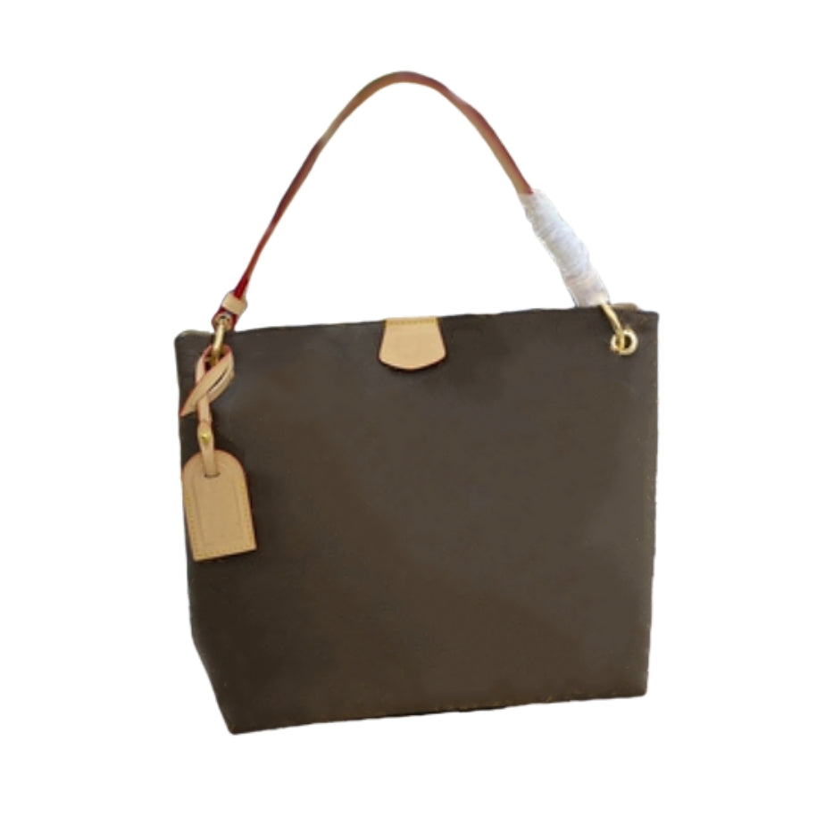 Fashion Brand Designer women Shoulder bag totes woman handbag ladies luxury flowers letters grid