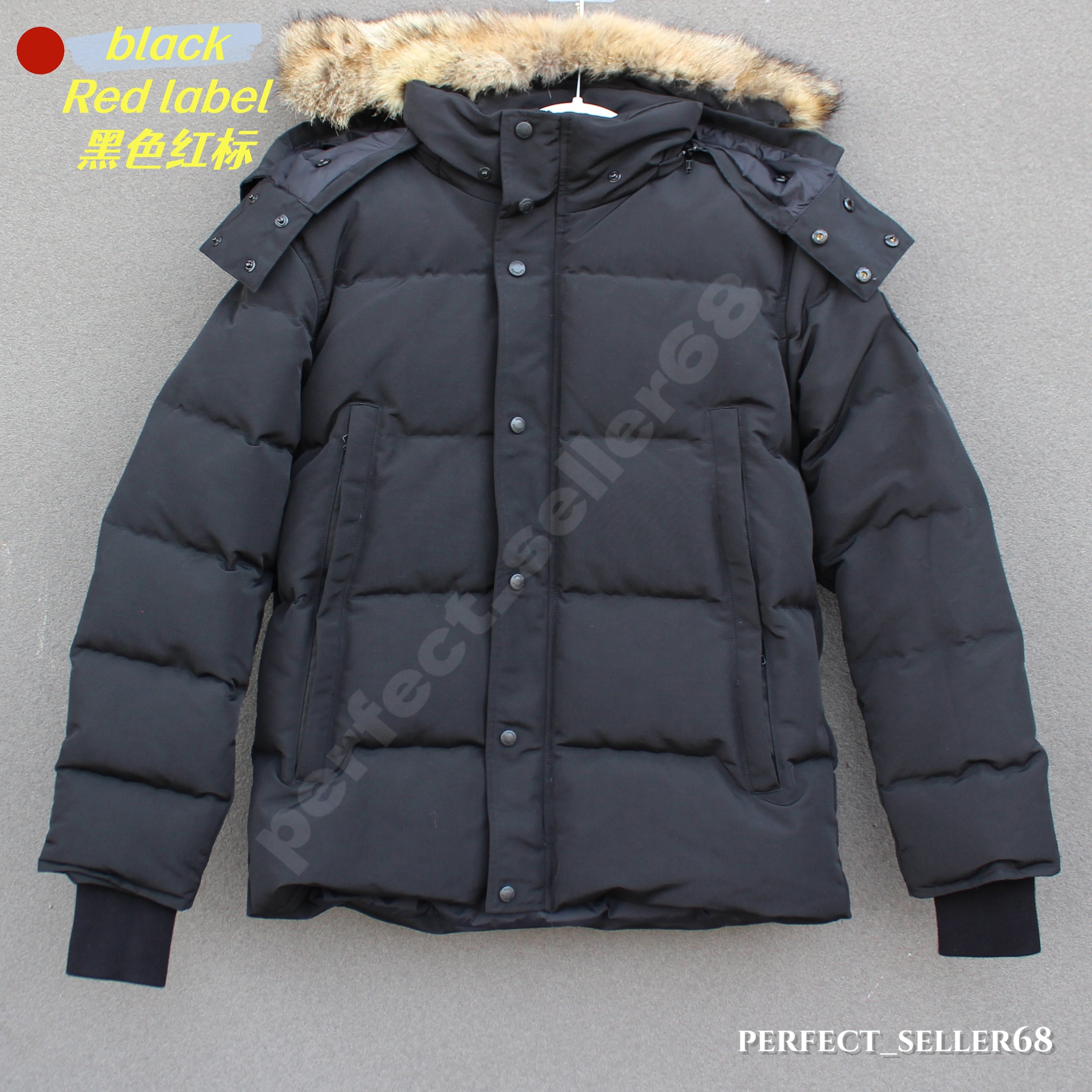 Designer Winter Fourrure Men Down Puffer Jackets Coats Real Coyote Fur Homme Puffer Outdoor Windbreaker Jassen Outerwear Hooded Manteau Hiver Parka