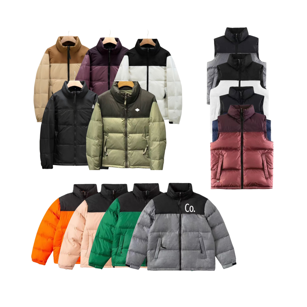 puffer coat mens coat puffer coat jacket men zipper designer outerwear clothing Letter Print Outwear Multiple Colour printing jackets Women Down emb