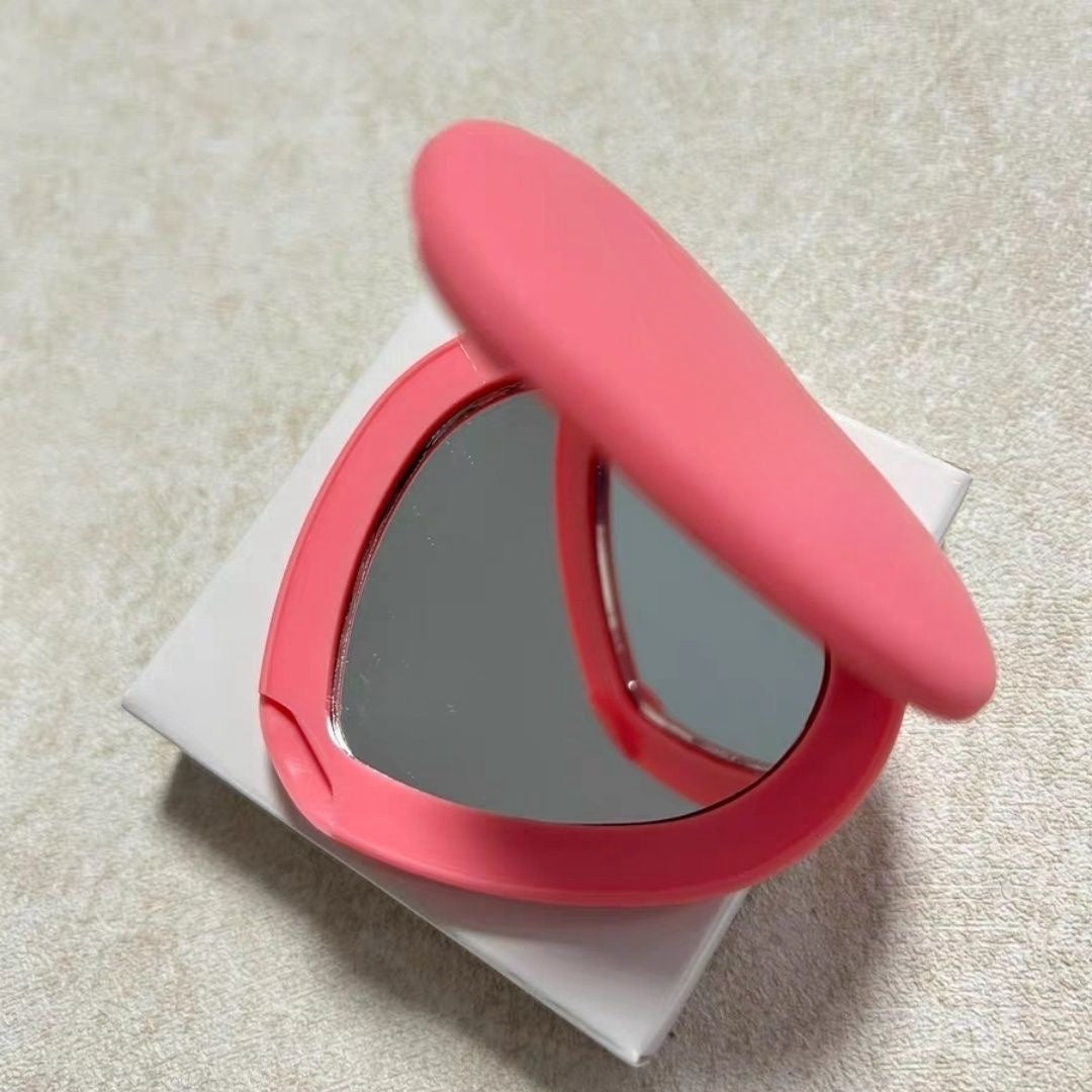 Branded Makeup Mirror Cute Pocket Thin Compact Costmeti Mirror with dusk bag or box