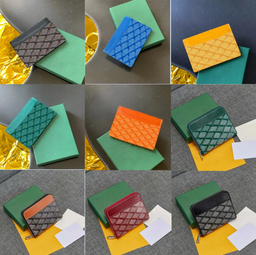 card holder Designer Mens Wallet With Box, Vintage Pebble Leather Passport Pouch ID Case, Thin Credit Card Holder for Women & Men wallet