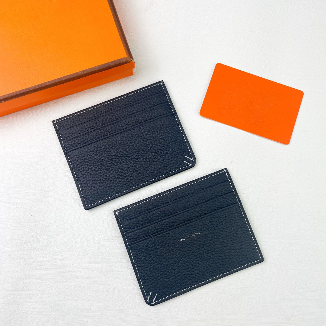 Luxury Card Holder Wallet Women Designers Purse Men Cardholder Designer Wallets Cowhide Keychian Bag Charm Pendants Classic Credit Card Slot Passpor