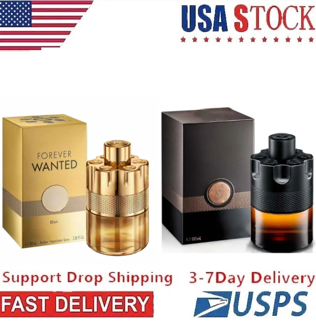 Men Perfume wanted by night Designer Perfume United States Men Perfume Long Lasting Odor Aviator Cologne For Spray Parfum Business US Fast Delivery