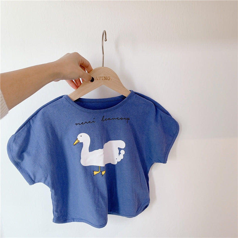 Kids Clothes Boys Summer T-shirt For Baby Girl Cotton T Shirts And Tops Children Cartoon Blouses Costume