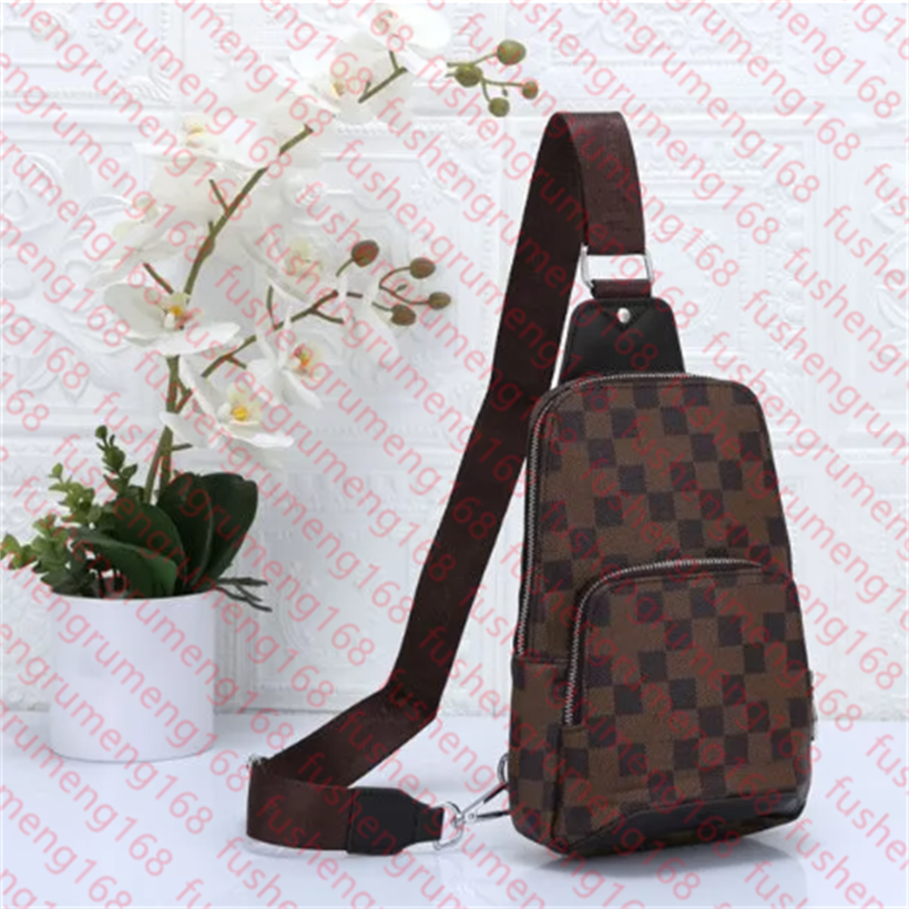 Top Quality designer bag men Avenue Sling Bag Mens Designer 5A Leather Cross Body Shoulder Bags Mans crossbody Bag Wallet Hobos Messenger Handbag To