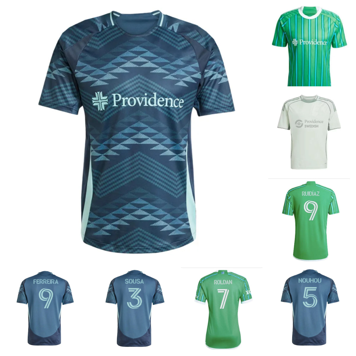 SeattleS 2025 Sounders 2026 FC Lodeiro SOCCER JERSEYS home away 3rd 24 25 26 Roldan Ruidiaz Montero MORRIS camisetas de futbol DELEM football shirts