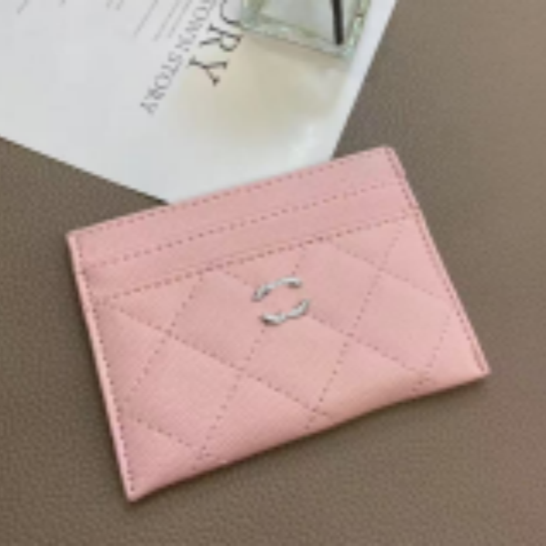 Womens Luxury Designer Card Holders Wallet Fashion Id Card Coin Purses caviar Leather Mens pouch Money Wallets purse Bags Luggage without box