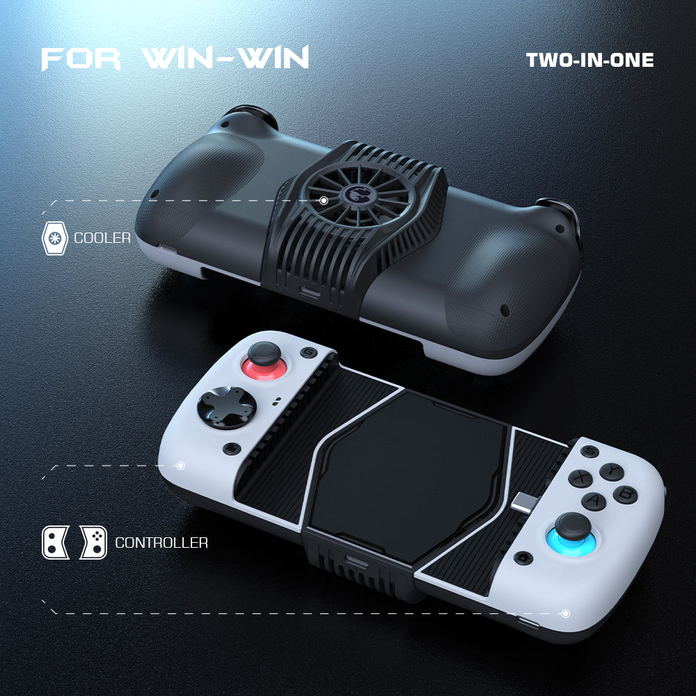 X3 Type C Gamepad Mobile Phone Controller with Cooling Fan for Cloud Gaming Xbox Game Pass STADIA xCloud GeForce Now
