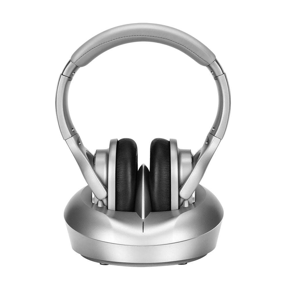 Zanchie Wireless Headphones for TV Watching with RF Transmitter 330ft Range-Digital OPTICAL RCA AUX10Hrs BatteryNo Audio Delay