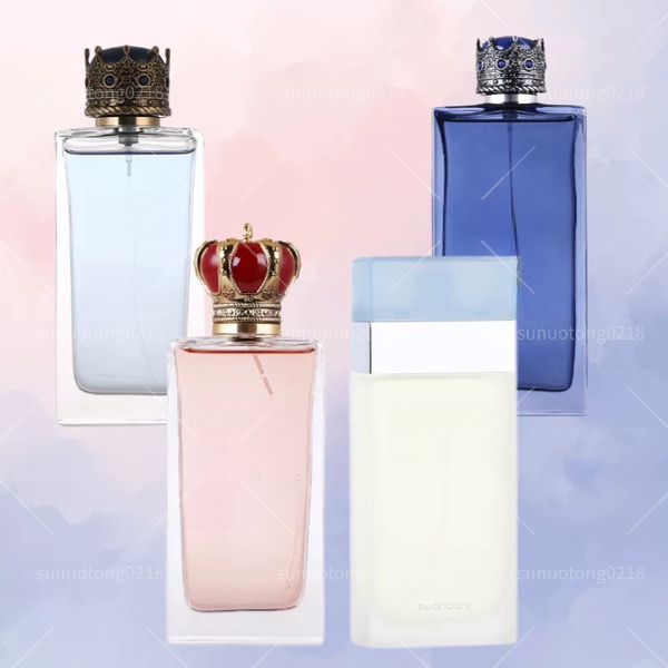 top Hot brand High quality designer men cologne Light blue Women&#039;s Perfume Strong Spray lasting good smell Fast delivery