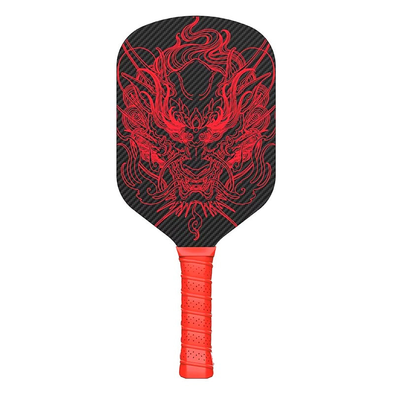 Dragon T700 Carbon Fiber Pickleball Paddle 16mm honeycomb core Thermoformed Unibody racket edgeless Increased Sweet Spot Textured Surface With Foam