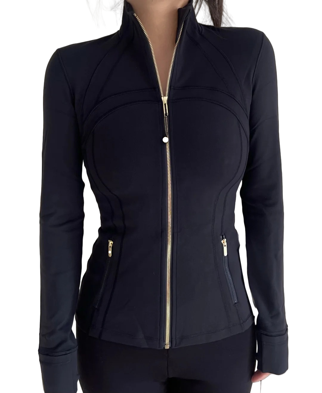 5A Yoga Jacket Women DF Workout Sport Coat Fitness Jacket Sports Quick Dry Activewear Top Solid Zip Up Sweatshirt Sportwear lululies lemonity Jacket