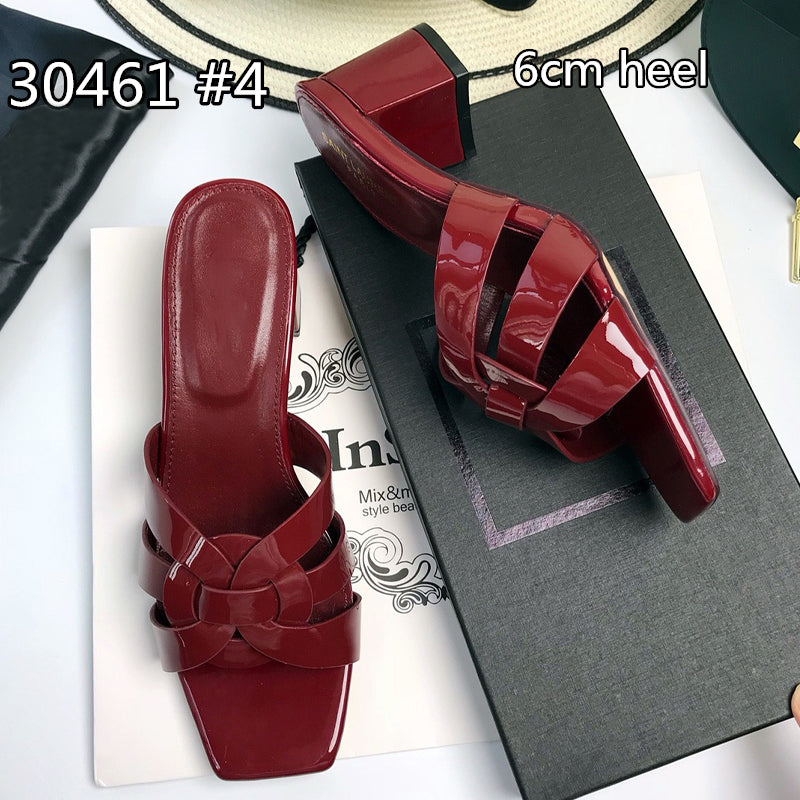 Newest Premium Woman Sandal Beach Sandals Wave Leather Luxury Designer Shoes EU35-42