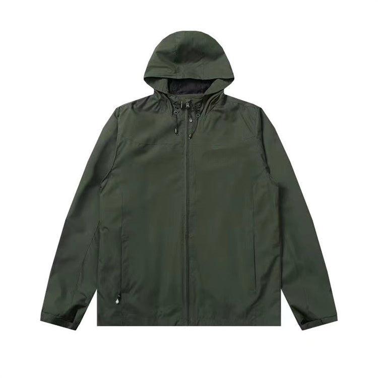 Men&#039;s Plus Size Outerwear Embroidered Functional Jacket Casual Thin Hooded Jacket For Men And Women With The Same Jackets 9003#