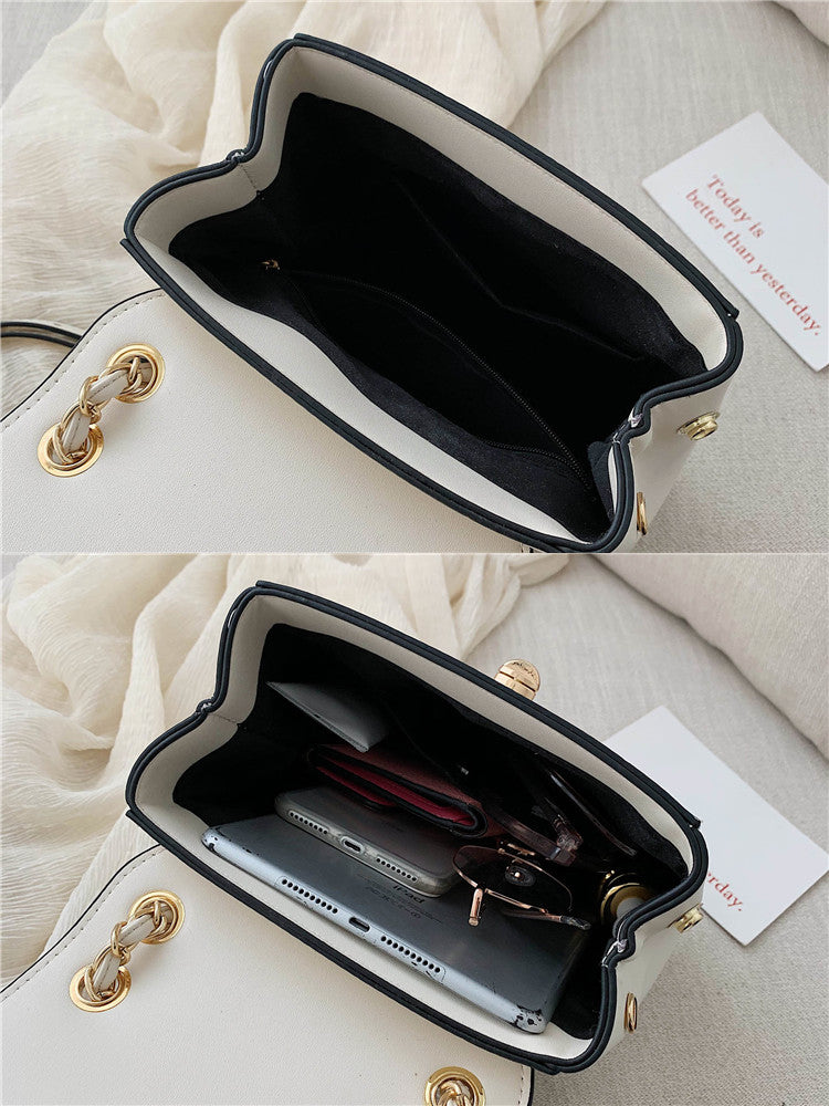 Luxury design Stripe Women Backpacks Chain female shoulder bag ladies Totes PU leather schoolbag backpacks bagpack for girls L00