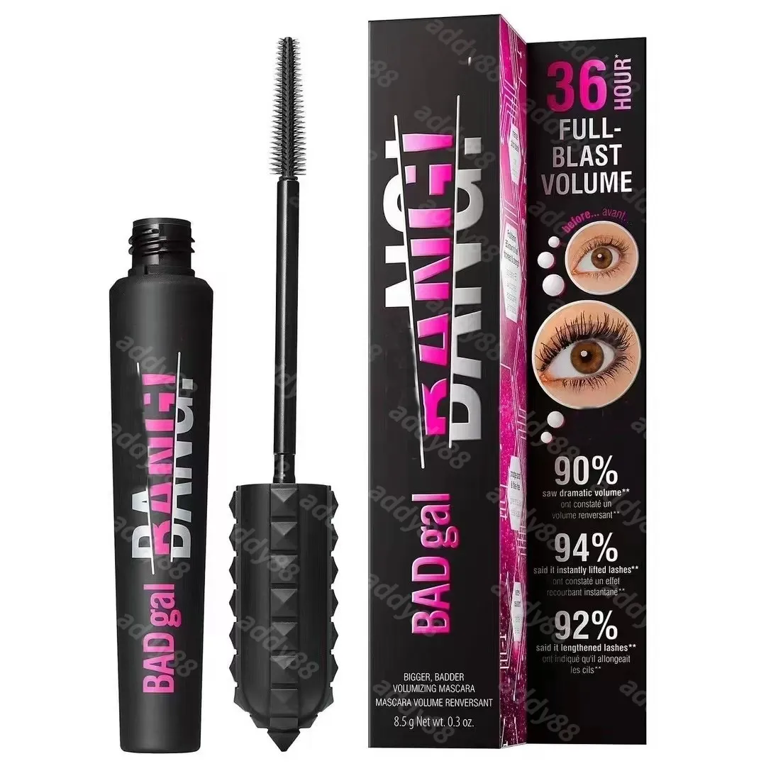 Brand Eye Makeup Waterproof Mascara Dense Curly Slim Thick Mascara Quick-dry Long Lasting Black Eyelashes Primer