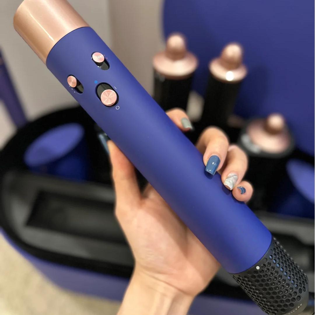 Hot Sell Negative ion 7-in-1 curling iron styling tool product curling iron hair dryer comb professional salon powerful travel