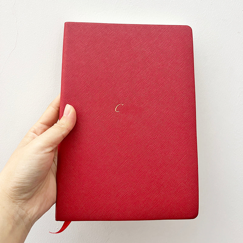 YAMALANG CT Luxury Notebook Red Color Leather Quality Paper Writing Stylish 146 Size