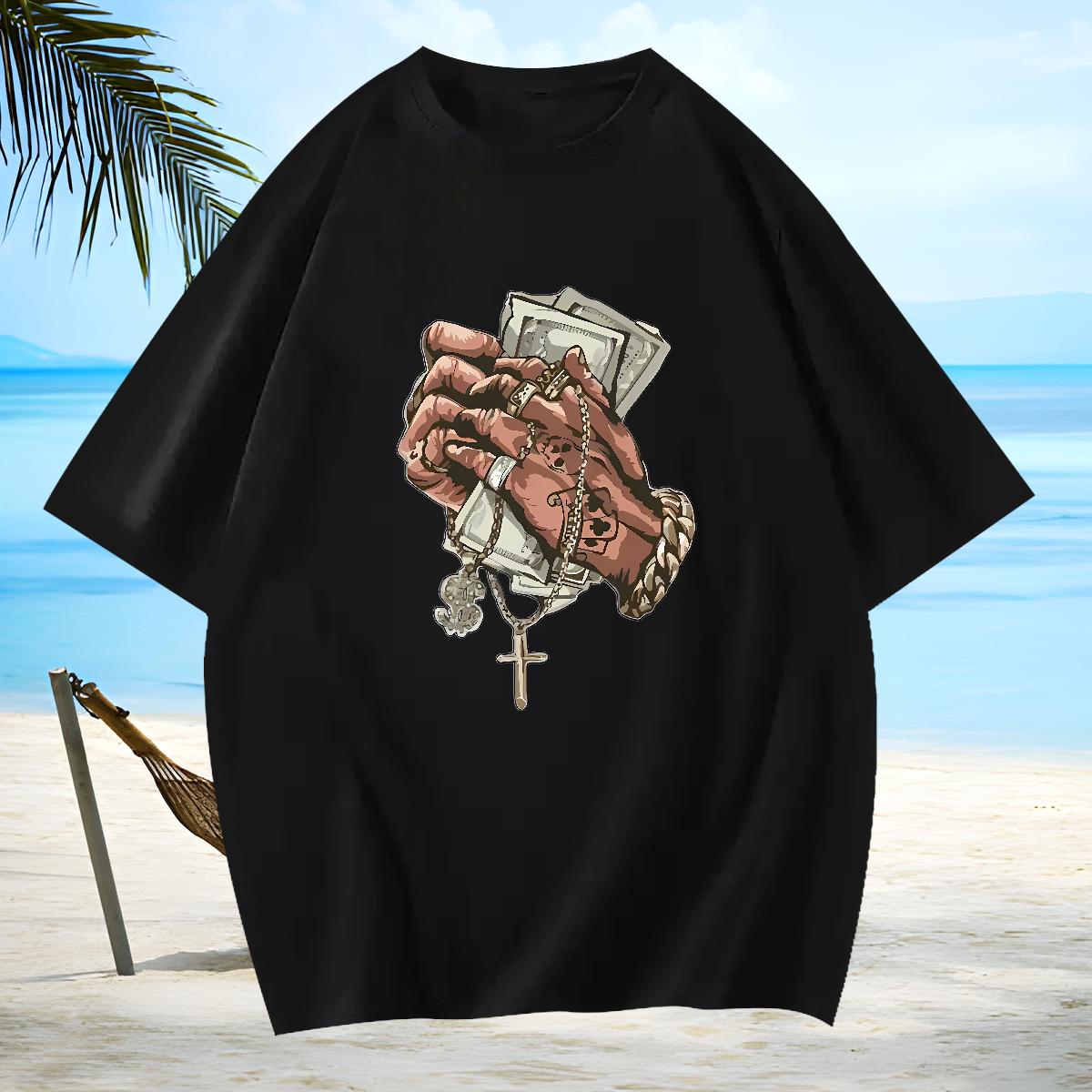 Designer Fashion Mens T Shirts Cotton Breathable Home Outdoor Tshirts Custom Comfortable Clothes