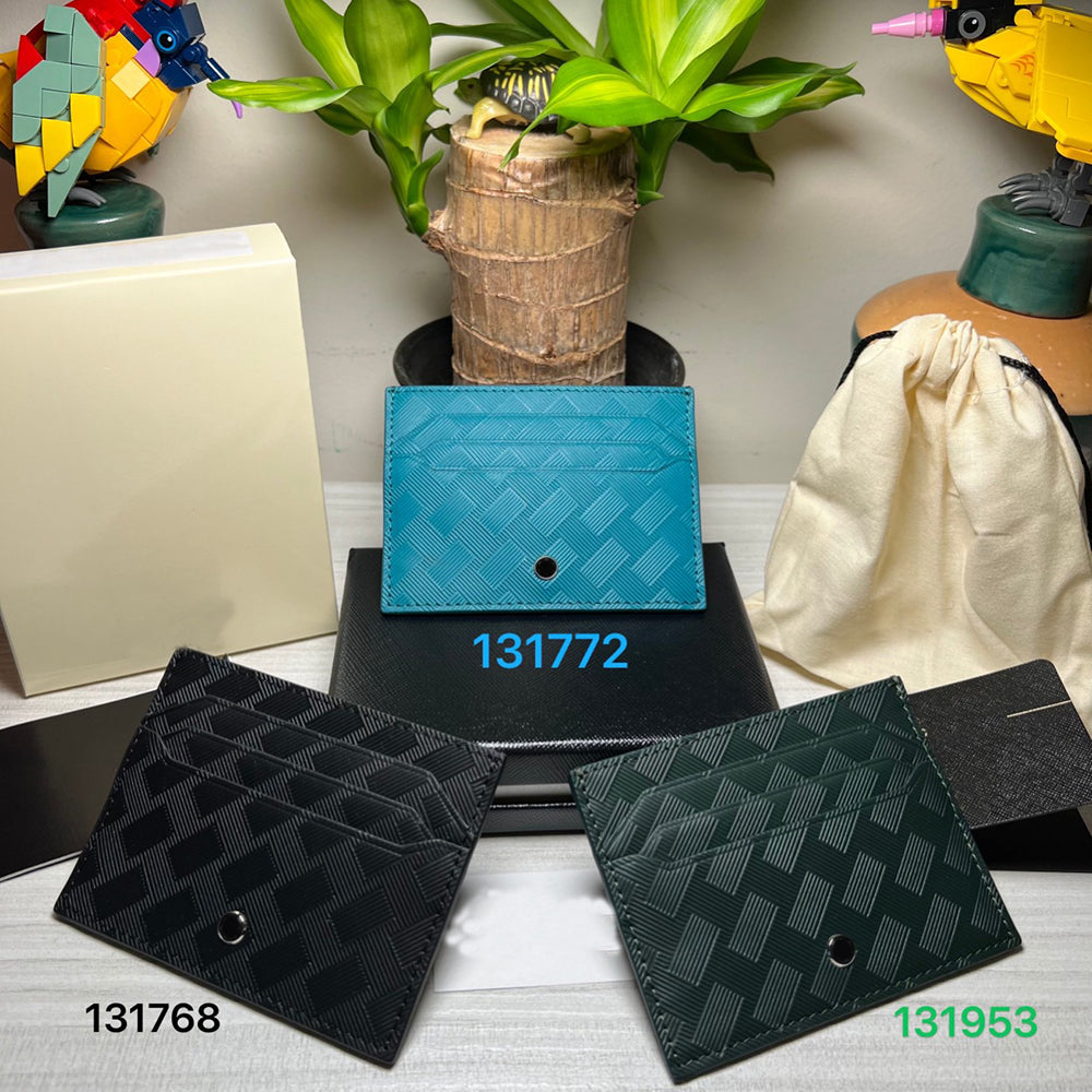 Credit Card Holder Men&#039;s Wallet Genuine Leather Luxury Designer Pocket Coin Purse Top Quality Women&#039;s Wallet Business Card ID Case Handbag