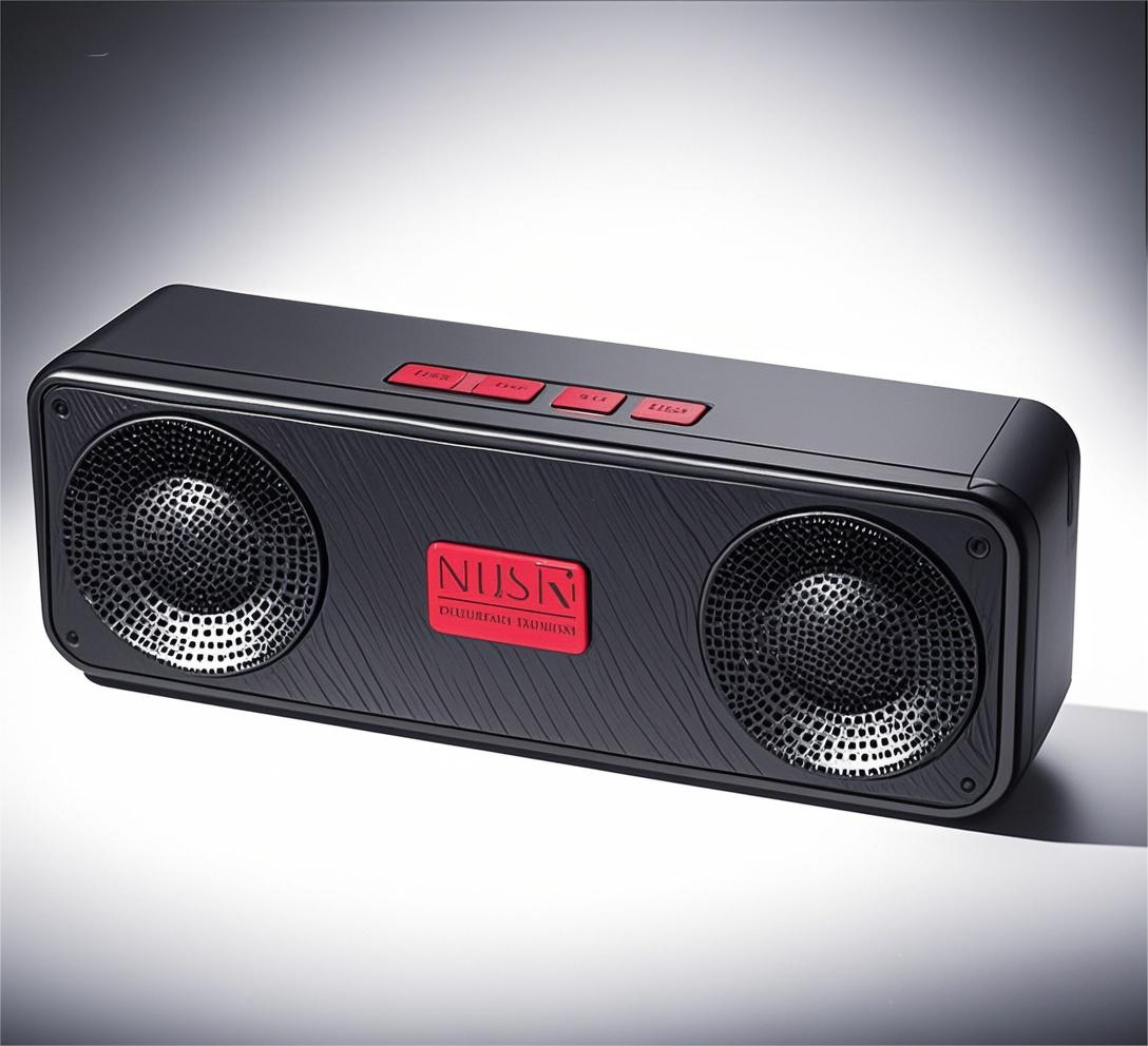 S18 Wireless Creative Bluetooth Speaker with Microphone Portable Desktop Supports Mobile Phone-PC Audio Playback, Computer Subwoofer Function