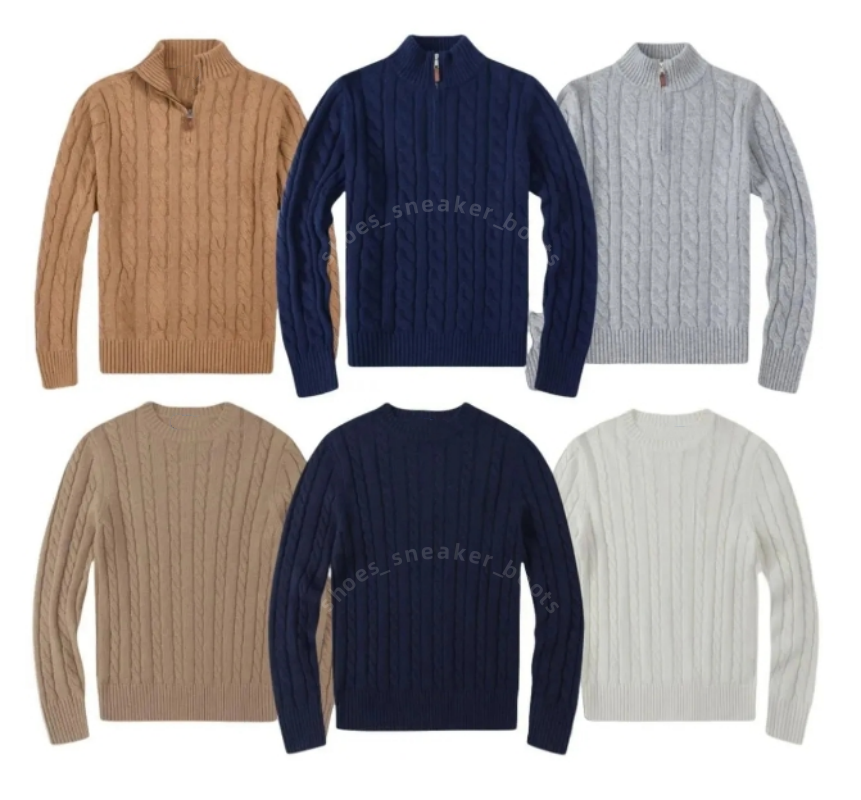 Desgienr Mens sweaters knitting wool cotton pullover crewneck fashion designer for Man and Women sweater clothing Top woman Asian size M-2XL