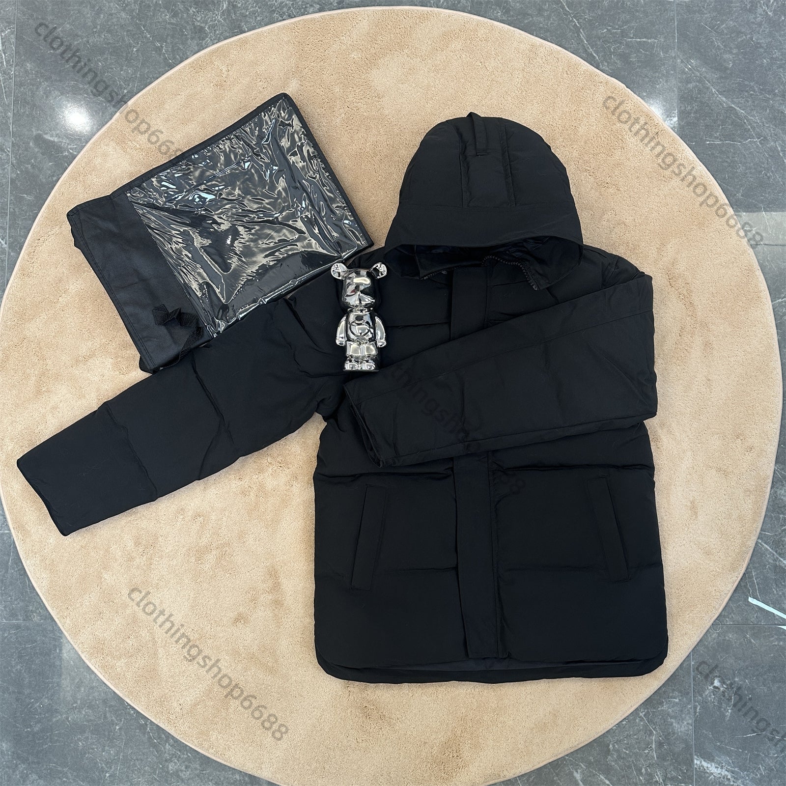 Down Jackets Mens Homme Outdoor Winter Jassen Outerwear Big Fur Hooded Fourrure Manteau Down Jacket light jacket Coat Hiver Parka Doudoune S-2XL