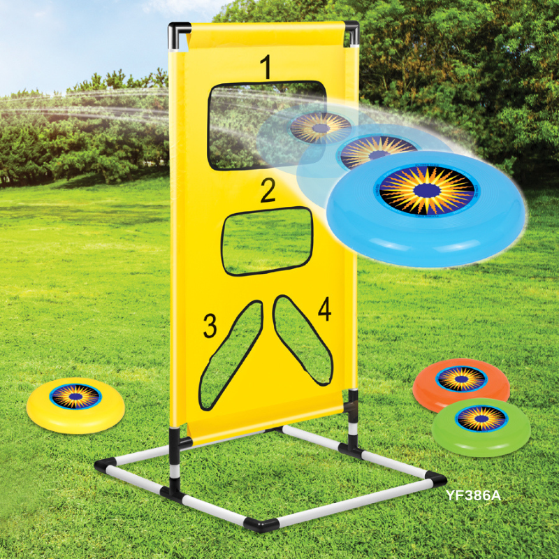 Durable Frisbee Rack for Flying Disc Games - Portable Sports Storage