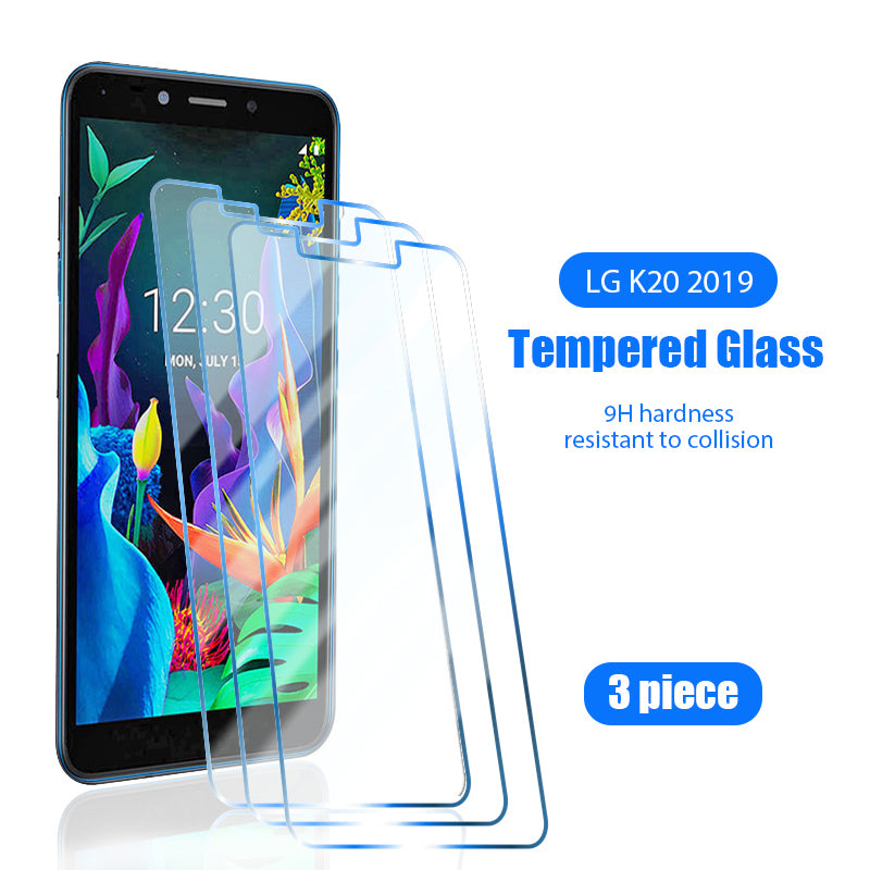 3Pcs 9H Protective Glass for LG K50S K51S K61 K62 K71 K92 5G Screen Protectors for LG K10 K20 K22 K30 K31 K40S