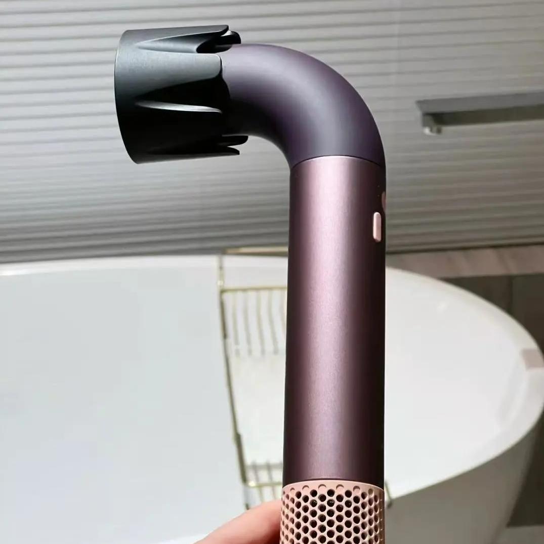 New R-type bend tube hair dryer portable bladeless hair dryer for travel household negative ion high-speed HD-18