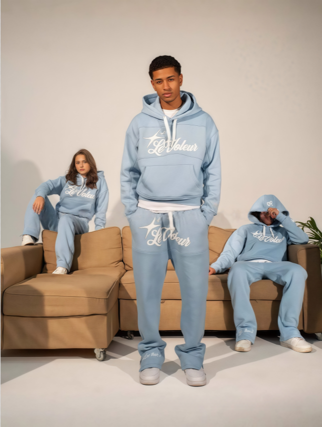 Men&#039;s Designer Tracksuits HipHop Letter Printing Hoodie Sweatshirt Two Piece Set Men Vintage Streetwear Oversized Without Rhinestones
