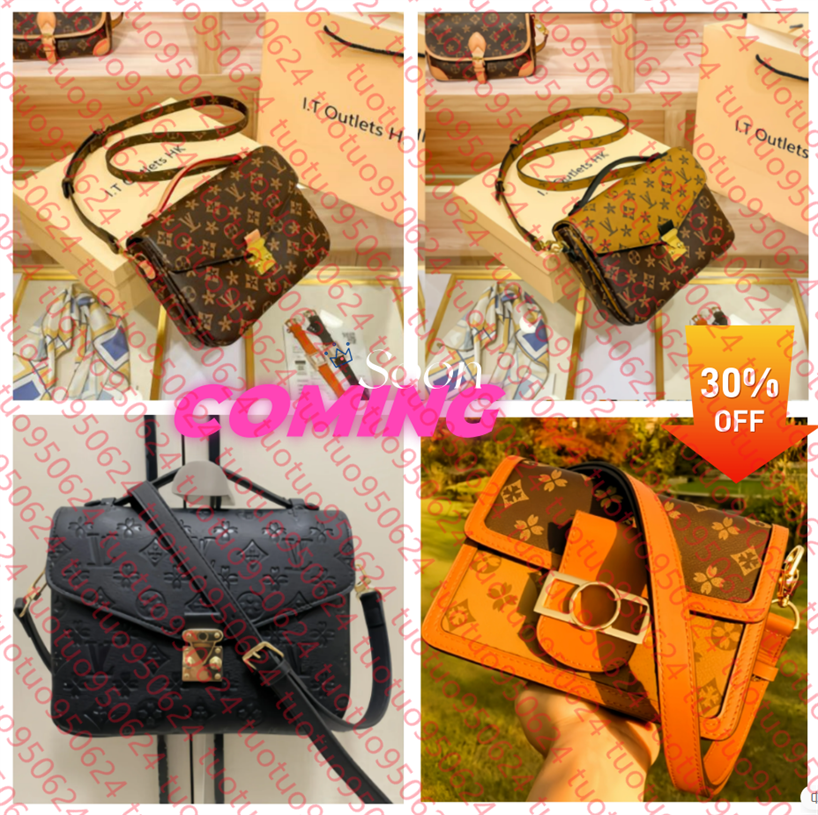 Women Luxurys Designers Bags Handbag Woman METIS Purse Lady Messenger Bag Fashion Letter Genuine Leather Shoulder Bags men Female Luxury Crossbody T