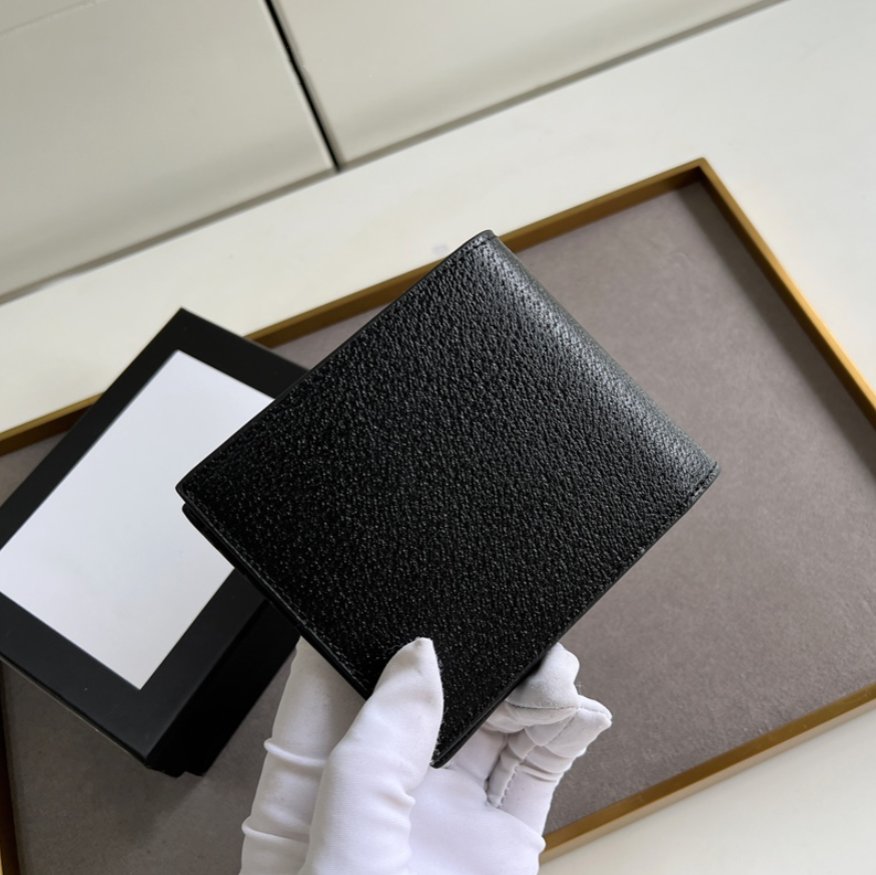 Genuine Leather Designer Men Wallet Gift Card holders Original box luxury brand handbag fashion Luxury fashion wholesale free shipping