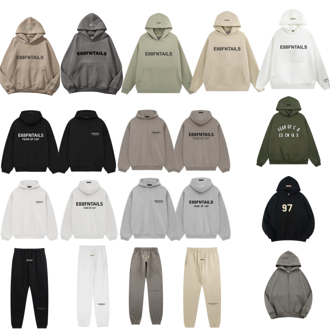 essential designer hoodie hoodie designer hoodies for men mens hoodie tracksuit designer essentials designer hoodie men 3D Letter hoodie Size S-XL S