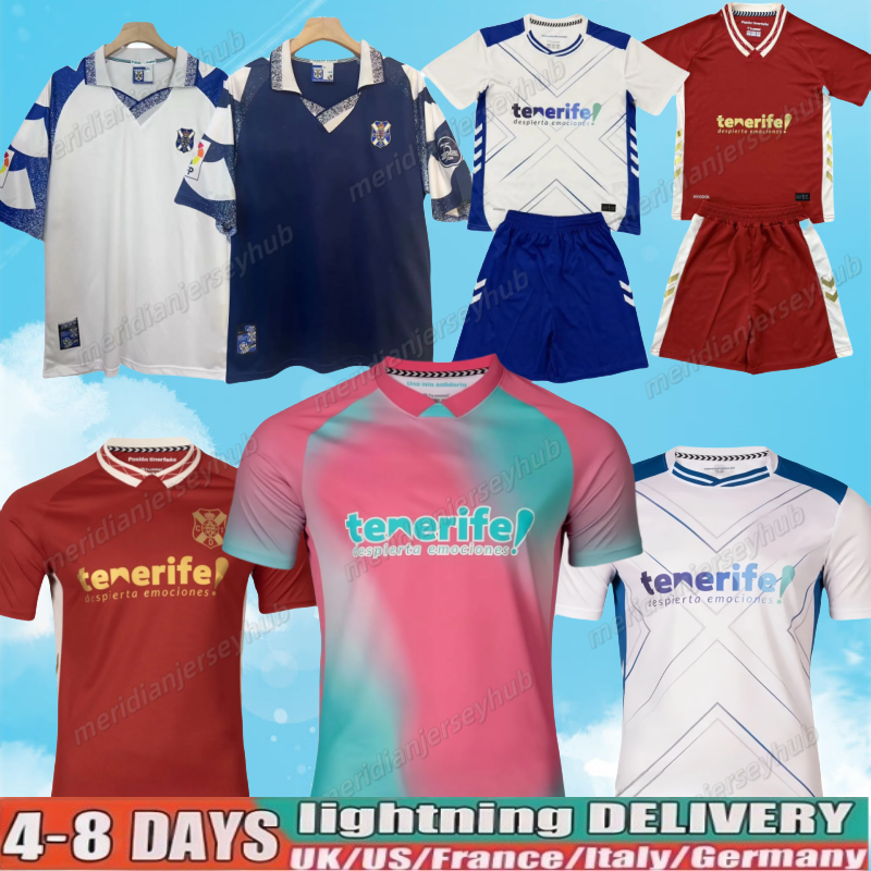 25 26 CD Tenerife soccer jerseys 2025 2026 GALLEGO ZORRILLA MO DAUDA BUNUEL ROMERO SIPCIC MARTINEZ LOPEZ home away Third Football Shirt Short Sleeve