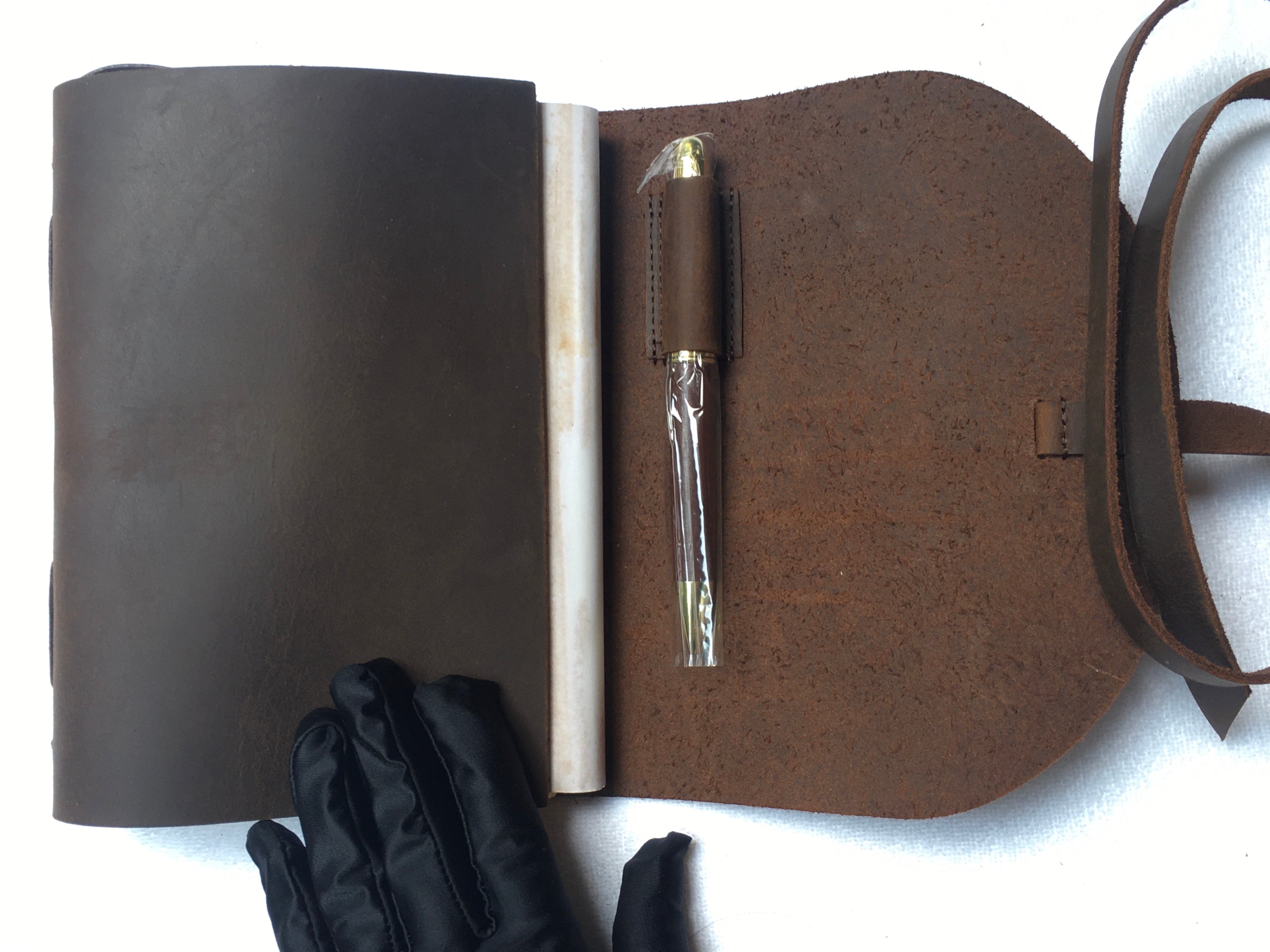 Handcrafted Top Crazy Horse Leather Travel Journal Genuine Cowhide Notebook Students office gifts choice