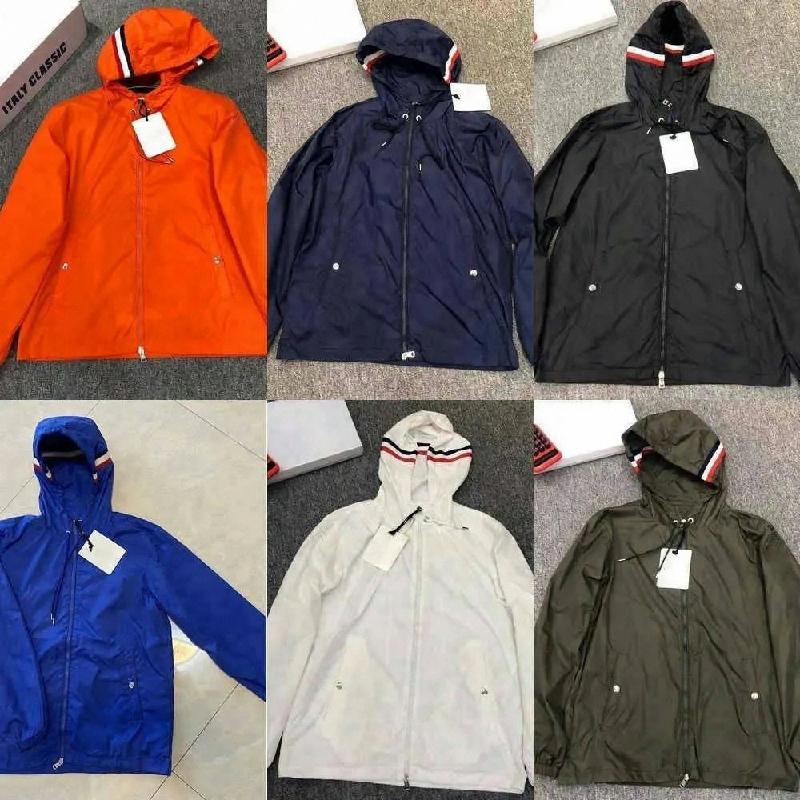 Designer Mens Jackets Windbreaker Clothes Woman Fashion Sun Protection Jacket Summer Casual Outerwear Raincoat Coat Man Classic Long Sleeve Tops Hav
