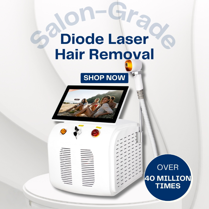 Professional 808nm Diode Laser Remove Hair Machine 3 wavelength Skin Rejuvenation Ice Titanium Painless Permanent Hair Removal Device
